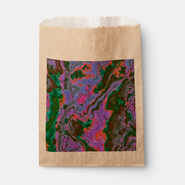 Papel Bolsa de Favor de Mármol Seco (Anverso)