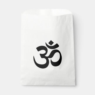 Papel Bolsa De Favor De Símbolo Om