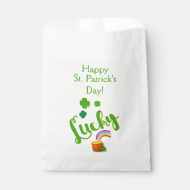 Papel Bolsa de Favor del Día de San Patricio