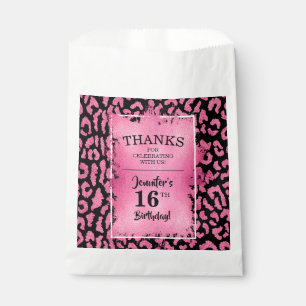 Papel Bolsa de Favor del Fiesta de Cumpleaños 16 del Le