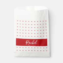 Papel Bolsa de Favor del Partido de Cumpleaños del Chica