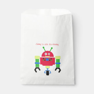 Papel Bolsa de Favor del partido de cumpleaños personali