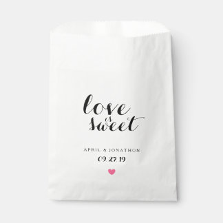 Papel Bolsa de Favor - El amor es dulce