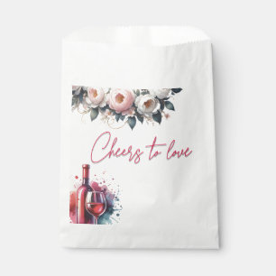 Papel Bolsa de Favor para Despedida de Soltera Brindis p