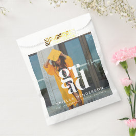 Papel Bolsa de Favor para Fiesta de Graduación Moderna