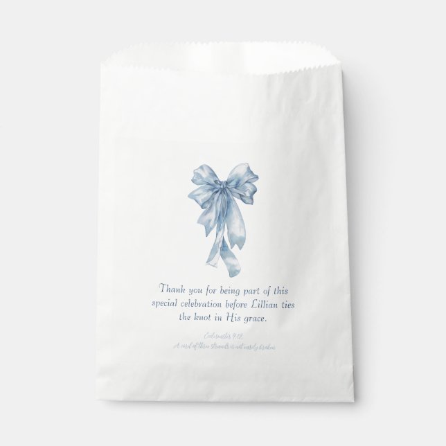 Papel Bolsa de Favor para la Unión Religiosa (Anverso)