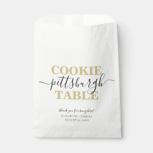 Papel Bolsa de Favor Personalizada de la Mesa de la Coci