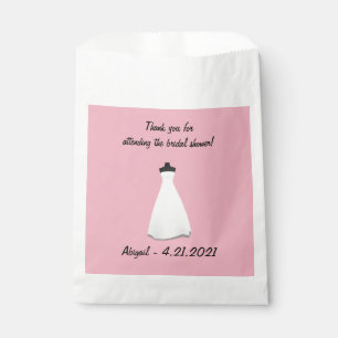 Papel Bolsa de favorece a la ducha de novia
