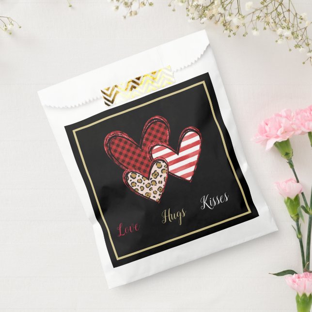 Papel Bolsa de favores de San Valentín salvaje (Sellado)