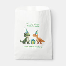 Bolsa de Favores para Cumpleaños de Dinosaurios Ge