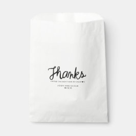 Papel Bolsa de favores tipo bufé dulce