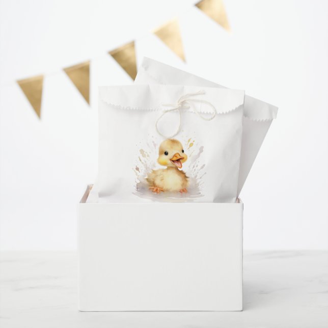 Papel Bolsa de favoritas de Baby Shower (Fiesta)