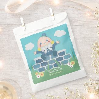 Papel Bolsa de favoritas de Baby Shower con humpty humpt