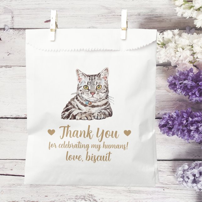 Papel Bolsa de favoritas de bodas para tratar gatos (Subido por el creador)