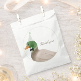 Papel Bolsa de favoritas del pato del terraplén verde