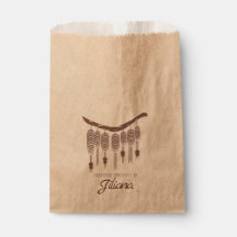 Bolsa de Favorito Bohemio de Negocio de Macramé