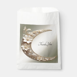 Papel Bolsa de Favorito de Marco de Luna Creciente Decor