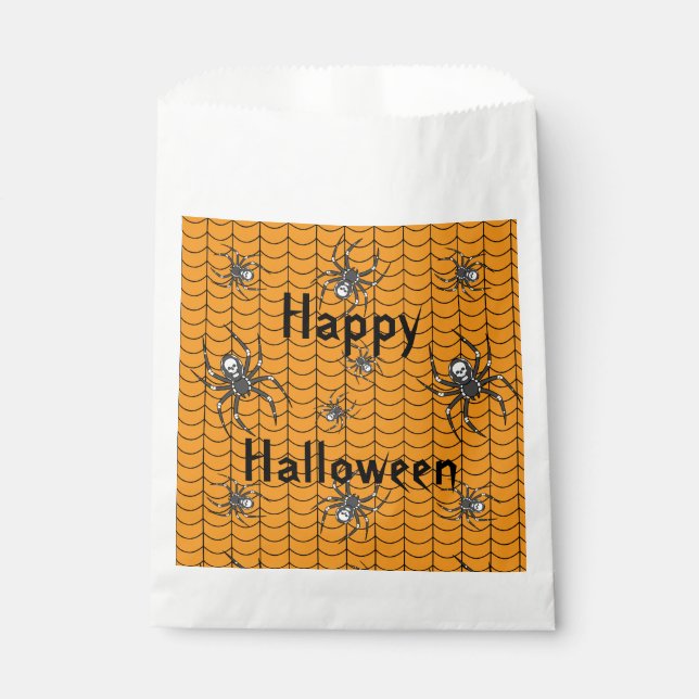 Papel Bolsa de Favoritos de Arañas en Desfile (Anverso)
