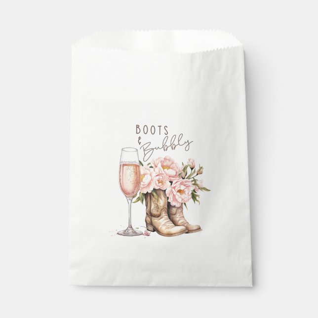 Papel Bolsa de Favoritos de Botas y Burbujas (Anverso)