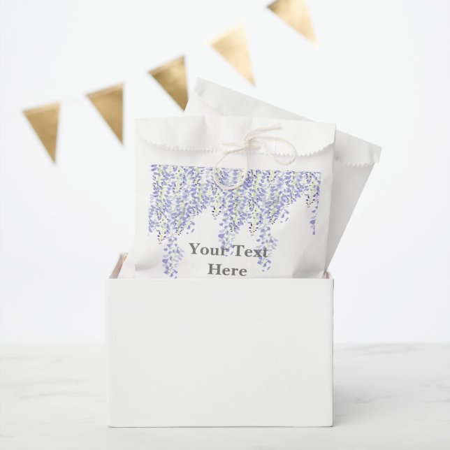 Papel Bolsa de favoritos de Wisteria (Fiesta)