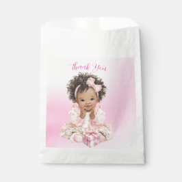Papel Bolsa de Favoritos para Bebé Afroamericana