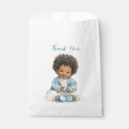 Papel Bolsa de Favoritos para Bebé Afroamericano