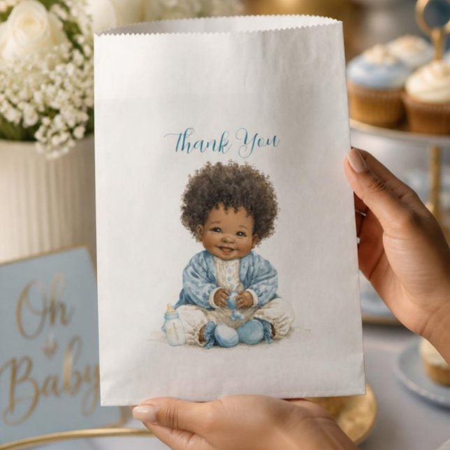 Papel Bolsa de Favoritos para Bebé Afroamericano (Subido por el creador)
