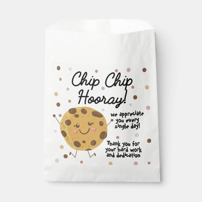 Papel bolsa de galletas de chocolate chip chip chip hoor (Anverso)