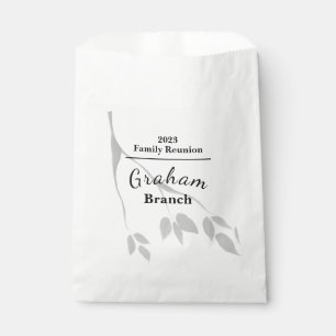 Papel Bolsa de Goodie para Reunión Familiar