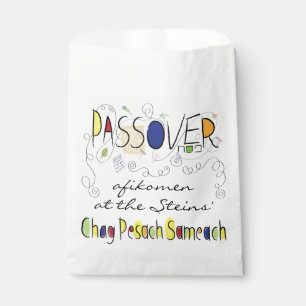 Papel Bolsa de la favorita de Goodie de la Pascua "Chag