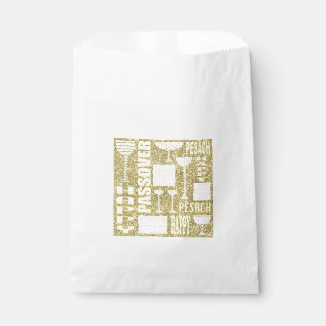 Papel Bolsa de la favorita de Goodie de la Pascua "PASSO (Anverso)