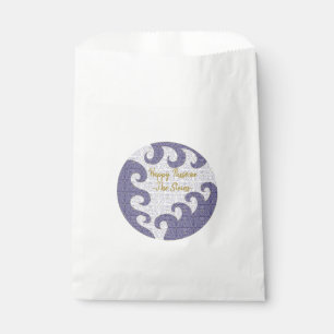 Papel Bolsa de la favorita de Goodie "Pesach Paisley"