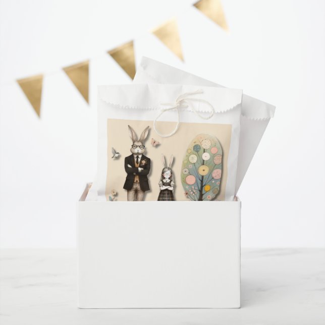 Papel Bolsa de la Pascua del Dapper (Fiesta)