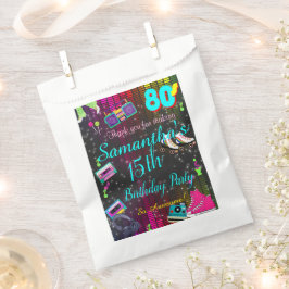 Papel Bolsa de los 80, de vuelta a los 80, cualquier eda