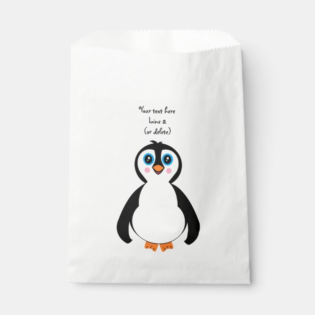 Papel Bolsa de Pingüino Favor (Anverso)