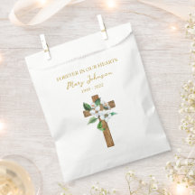 Bolsa de recuerdo funeral de jazmín