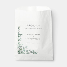 Papel Bolsa de regalo de boda clásica estética moderna