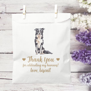 Papel Bolsa de regalo de bodas con golosinas para perros
