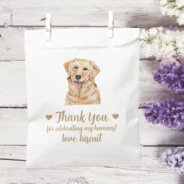 Papel Bolsa de regalo de bodas con golosinas para perros (Subido por el creador)