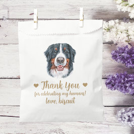 Papel Bolsa de regalo de bodas con golosinas para perros