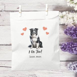 Papel Bolsa de regalo de bodas con golosinas para perros