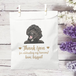 Papel Bolsa de regalo de bodas con golosinas para perros