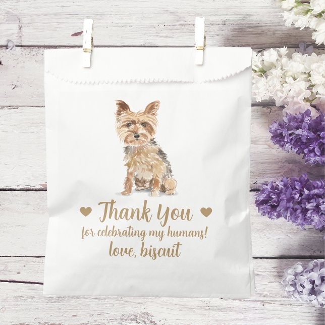 Papel Bolsa de regalo de bodas para perros (Subido por el creador)
