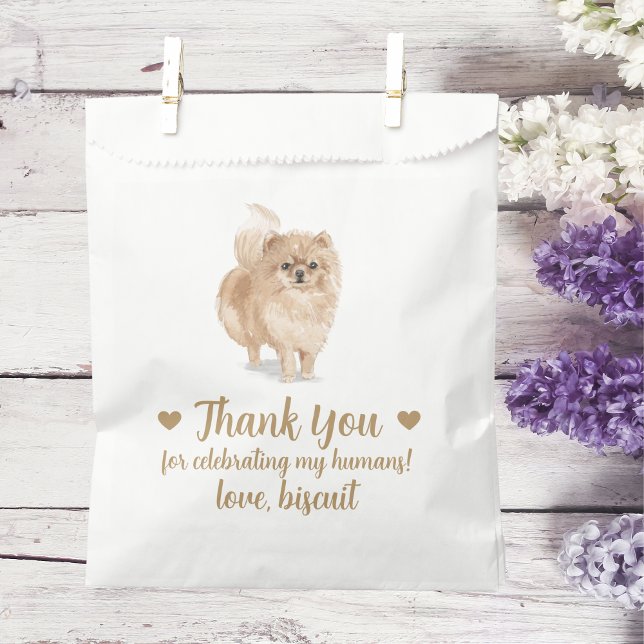 Papel Bolsa de regalo de bodas para perros (Subido por el creador)