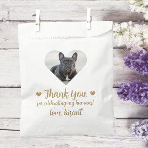 Papel Bolsa de regalo de foto de golosinas para perros p