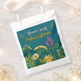 Papel Bolsa de regalo de mezcla de jardín Semillas de fl