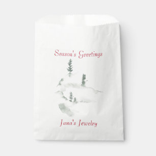 Papel Bolsa de regalo de negocios Escena Invernal