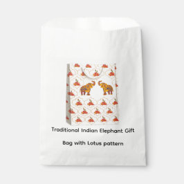 Papel Bolsa de regalo tradicional de elefante indio