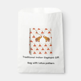Papel Bolsa de regalo tradicional de elefante indio
