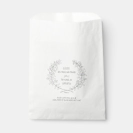 Papel Bolsa de semillas de esparadrapo para regalo de fu